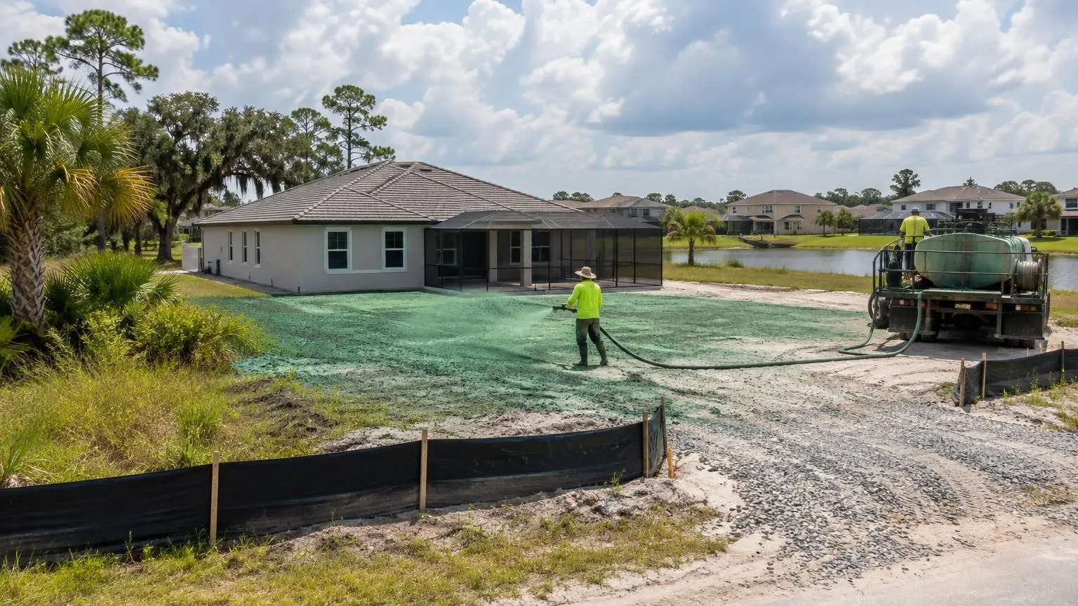 Hydroseeding in Tampa, FL